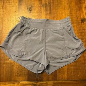 Lululemon Hotty Hot shorts 2.5 inch lined Oasis Blue